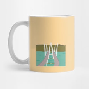 Tappan Zee Bridge, Hudson River, New York Mug